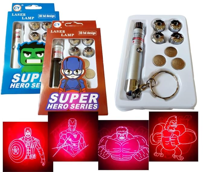 Laser Led Super Héroe