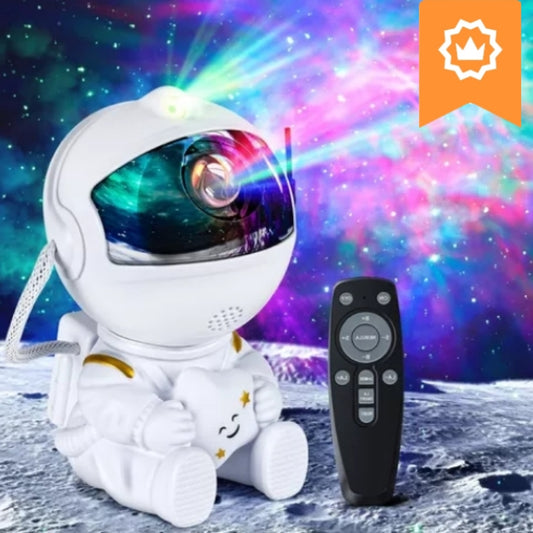 Lampara Proyector Astronauta Galaxy